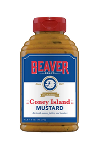 Beaver Coney Island Hot Dog Mustard 354gm - Chile Mojo