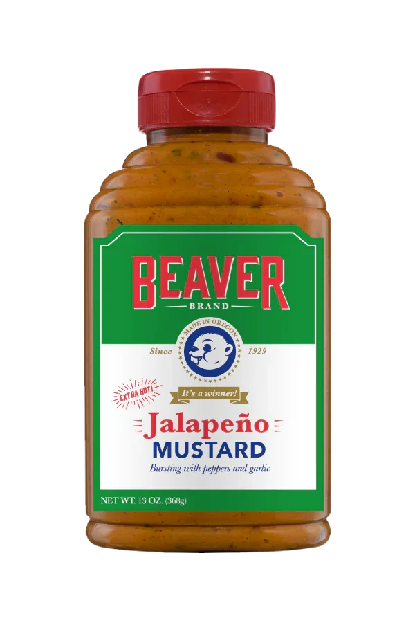 Beaver Jalapeño Mustard 368gm - Chile Mojo