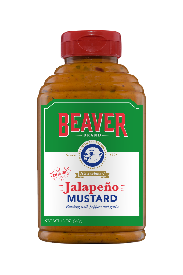 Beaver Jalapeño Mustard 368gm