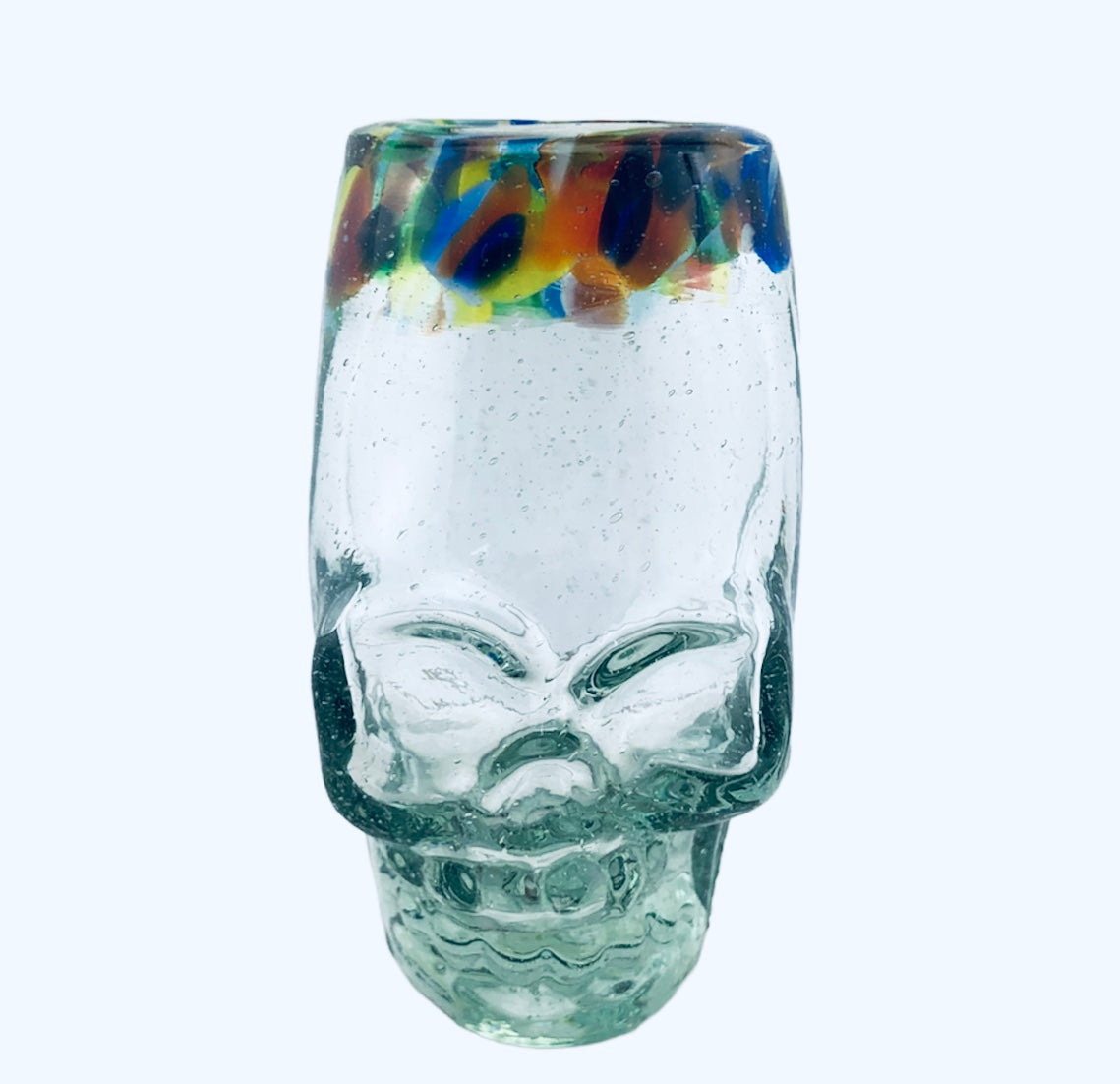 Handmade Mexican Calavera Skull Shot Glass