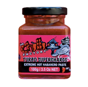 Chilli Factory Turbo Supercharge - Hot Habanero Paste 100ml - Chile Mojo