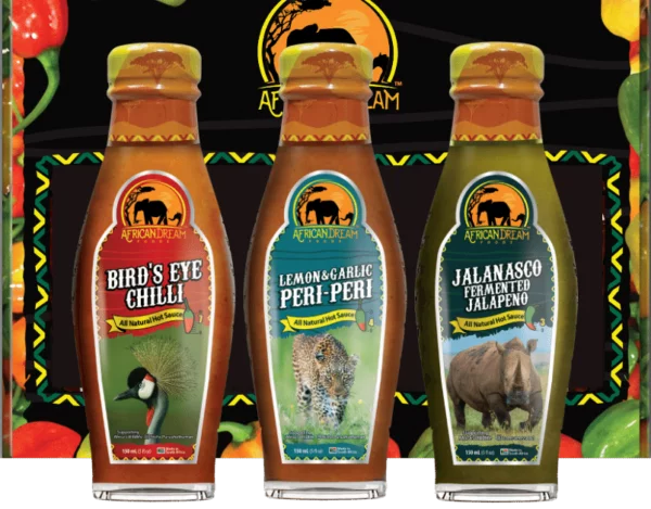 African Dreams Variety 3-pack - Mild to Spicy