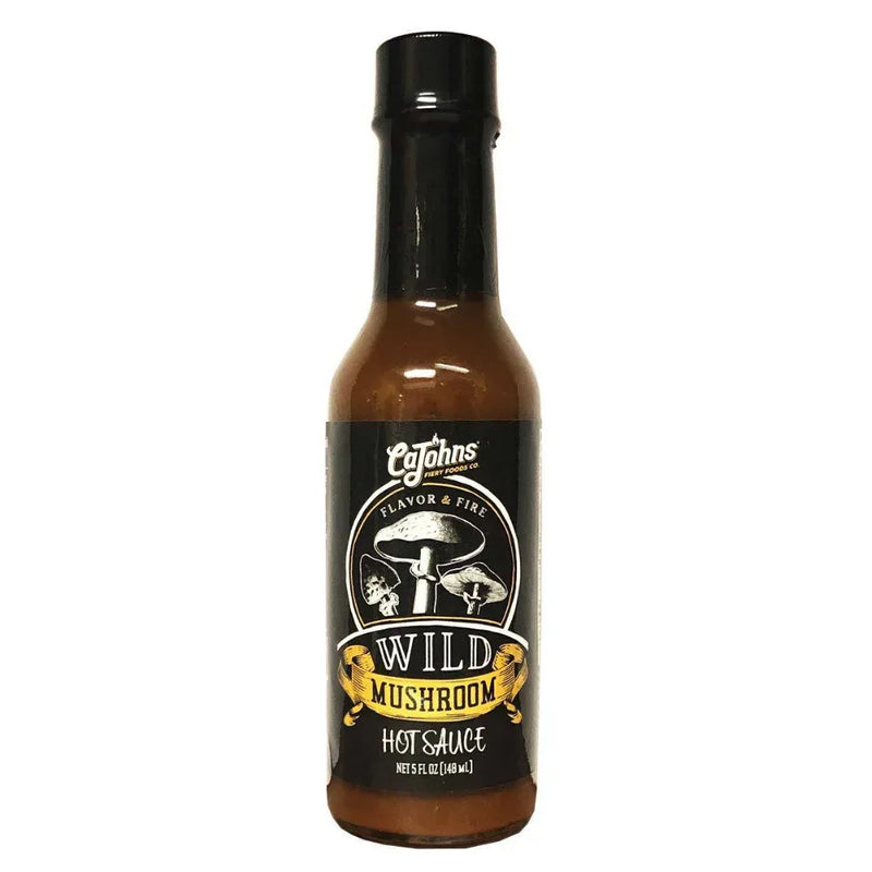 CaJohns Wild Mushroom Hot Sauce 148ml (5oz) - Chile Mojo