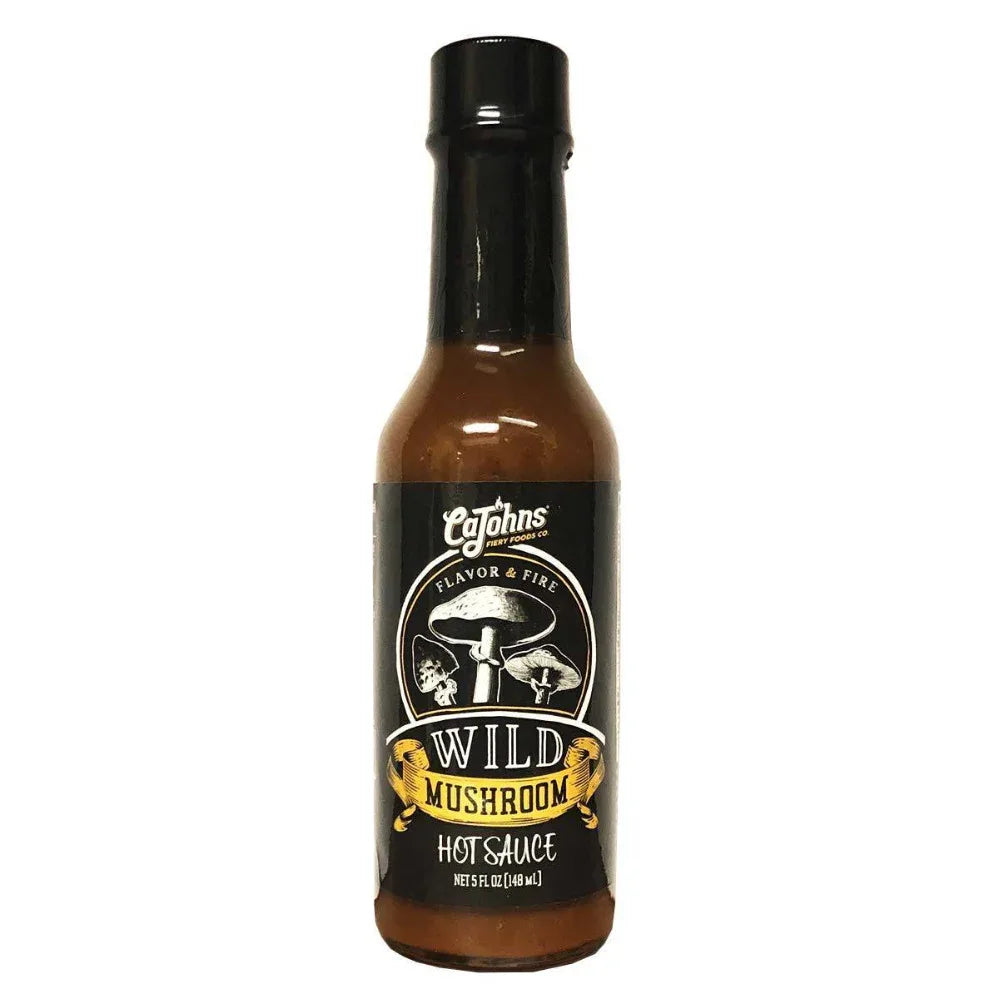 CaJohns Wild Mushroom Hot Sauce 148ml (5oz) - Chile Mojo