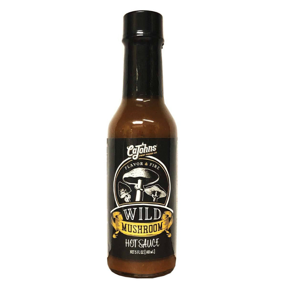 CaJohns Wild Mushroom Hot Sauce 148ml (5oz)