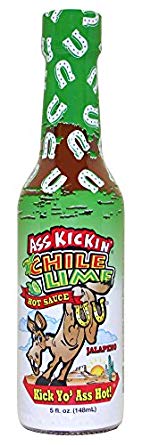 Ass Kickin Chile Lime Sauce 148ml (5oz)