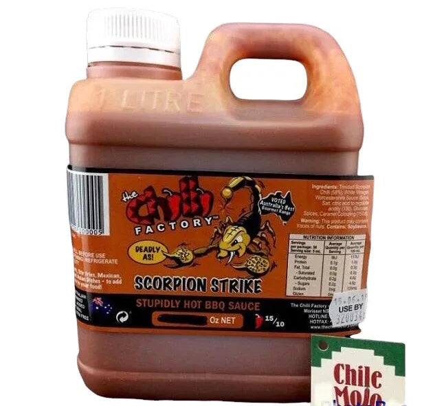 Chilli Factory 1litre Scorpion Strike - Chile Mojo
