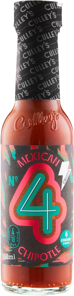 Culleys #4 Mexican Chipotle Hot Sauce 150ml - Chile Mojo