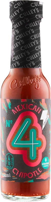 Culleys #4 Mexican Chipotle Hot Sauce 150ml - Chile Mojo