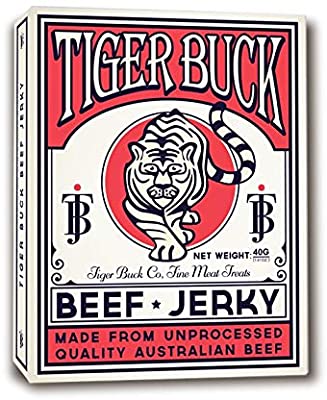 Tiger Buck Beef Jerky Box 40gm