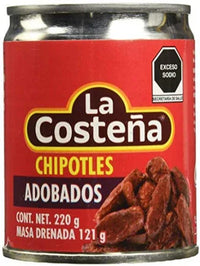 Chiles Chipotle La Costena 220g - Chile Mojo