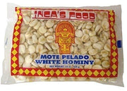 Incas Mote Pelado - dry white hominy 15oz (425gm) - Chile Mojo