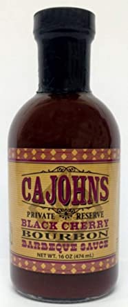 Cajohns BBQ Black Cherry Bourbon Sauce 474ml