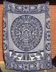 Blanket - Aztec Calendar 2.3m x 2m - Chile Mojo