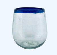 Handblown Mexican Tumbler Glass - Chile Mojo