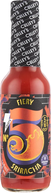 Culleys #5 Fiery Sriracha Hot Sauce 150ml - Chile Mojo