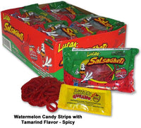 Lucas Salsagheti Watermelon Gusano Candy - Chile Mojo