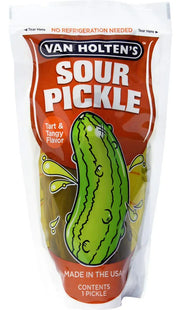 Van Holtens Pickle-in-a-Pouch - Jumbo Sour - Chile Mojo