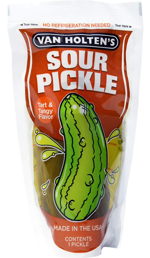 Van Holtens Pickle-in-a-Pouch - Jumbo Sour