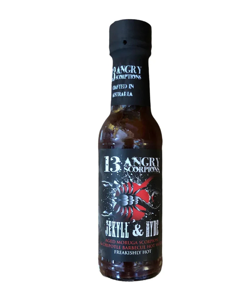 13 Angry Scorpions Hot Sauce - Jekyll & Hyde 150ml - Chile Mojo