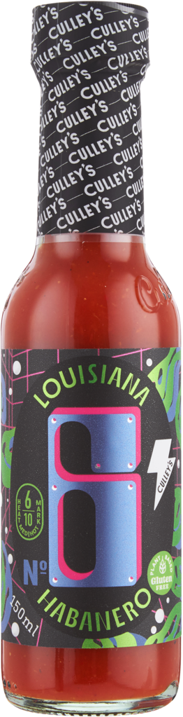 Culleys Louisiana Habanero Hot Sauce 150ml