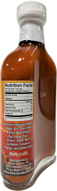 Orange Krush Habanero Hot Sauce 5oz (148ml) - Chile Mojo