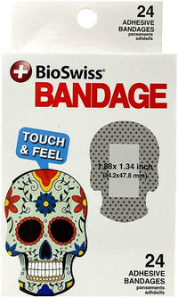 Bioswiss Sugar Skull Bandages - pack of 24 - Chile Mojo