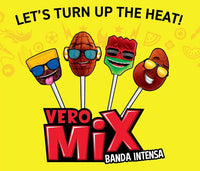 Vero Mix Banda de Fuego Mexican lollipops - Chile Mojo