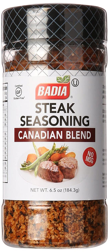 Badia Canadian Blend Steak Seasoning 6.5oz (184.3g()