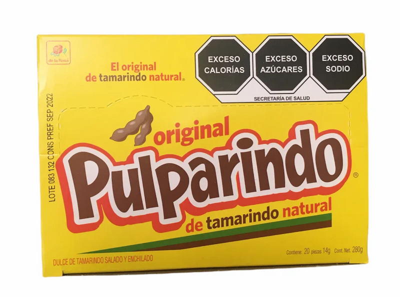 Pulparindo Tamarind Candy - Mild Yellow - best before Oct 2025 - Chile Mojo