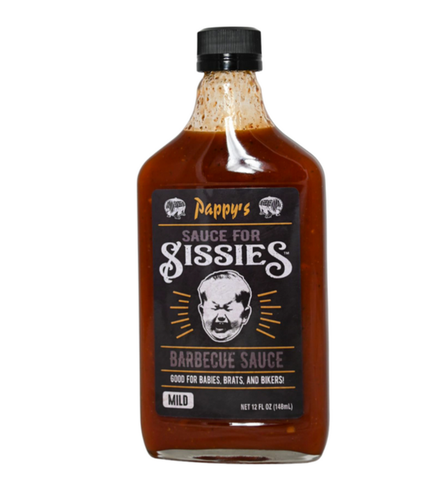 Pappys Sauce For Sissies BBQ 375ml