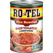 RoTel Diced Fire Roasted Tomatos w/Green Chile 283gm - Chile Mojo