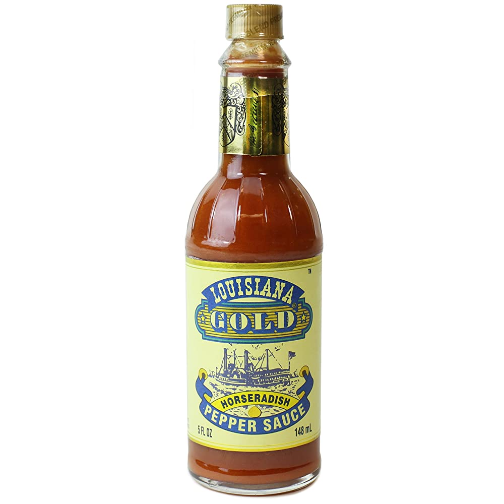 Louisiana Gold Horseradish Pepper Sauce 5oz (148ml)