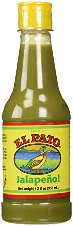 El Pato Green Jalapeno Hot Sauce 12oz (355ml) - Chile Mojo