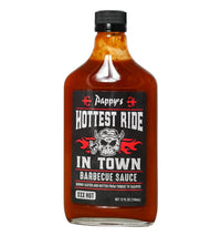 Pappys Hottest Ride in Town BBQ Sauce 12oz (375ml) - Chile Mojo
