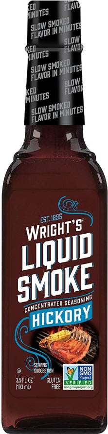liquid smoke Wrights hickory 103ml (3.5oz)