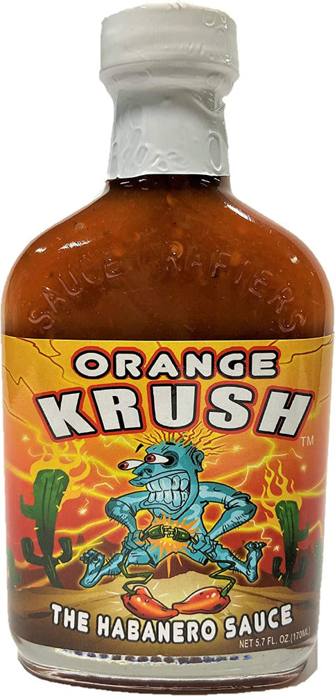 Orange Krush Habanero Hot Sauce 5oz (148ml)