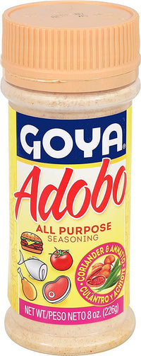Goya Adobo All Purpose Seasoning - Culantro & Achiote 8oz (225gm) - Chile Mojo