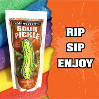 Van Holtens Pickle-in-a-Pouch - Jumbo Sour - Chile Mojo