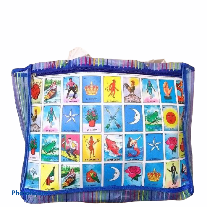 Loteria Mesh Shopping Bag