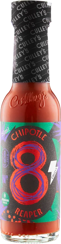Culleys #8 Chipotle Reaper Hot Sauce 150ml - Chile Mojo