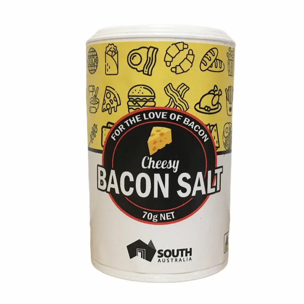 Bacon Salt - For the Love of Bacon - Cheesy (65gm) - Chile Mojo