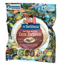 La Tortilleria White Corn Tortillas 14.5cm - 330gm (15 tortillas) - Chile Mojo