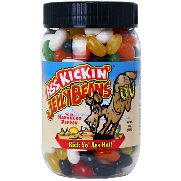 Ass Kickin Habanero Jelly Beans 255gm (9oz) - Chile Mojo