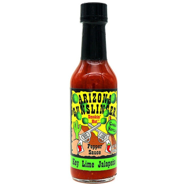 Arizona Gunslinger Key Lime Jalapeno Hot Sauce 148ml (5oz)