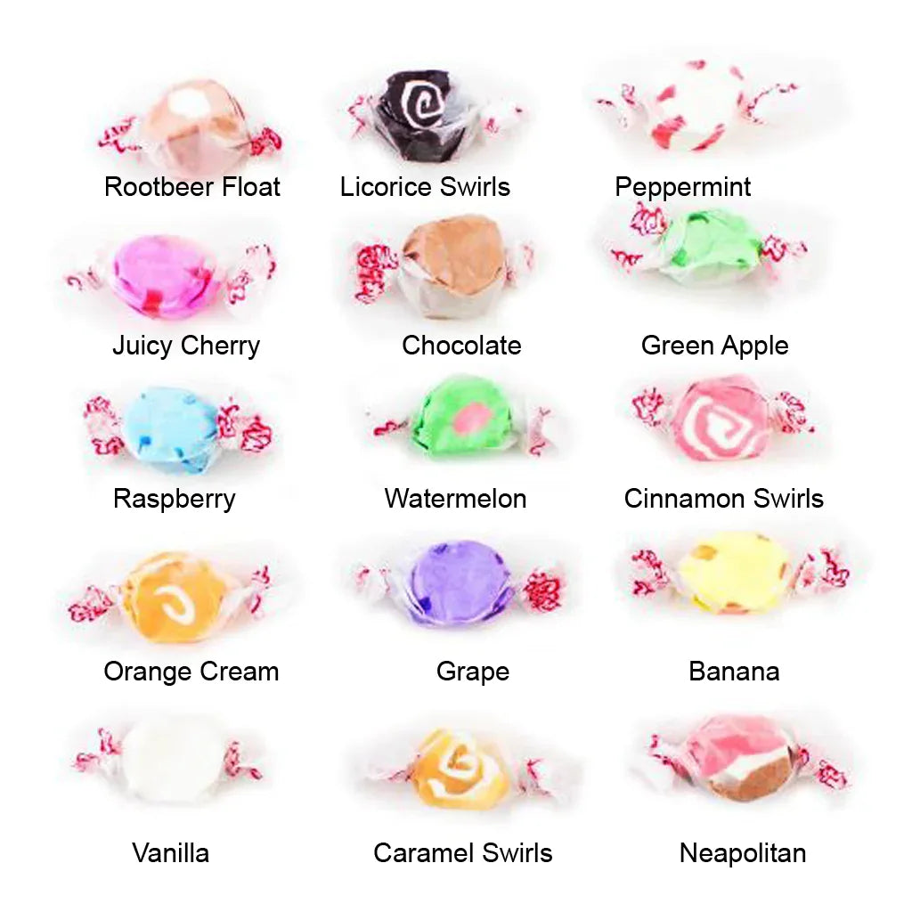 Salt Water Taffy - Assorted Flavor 10 pieces (70gm) - Chile Mojo
