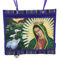 Mexican Mesh Market Bag with zipper - Guadalupe - Chile Mojo