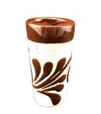 Mexican Ceramic Tequilero Shot Glass - Chile Mojo