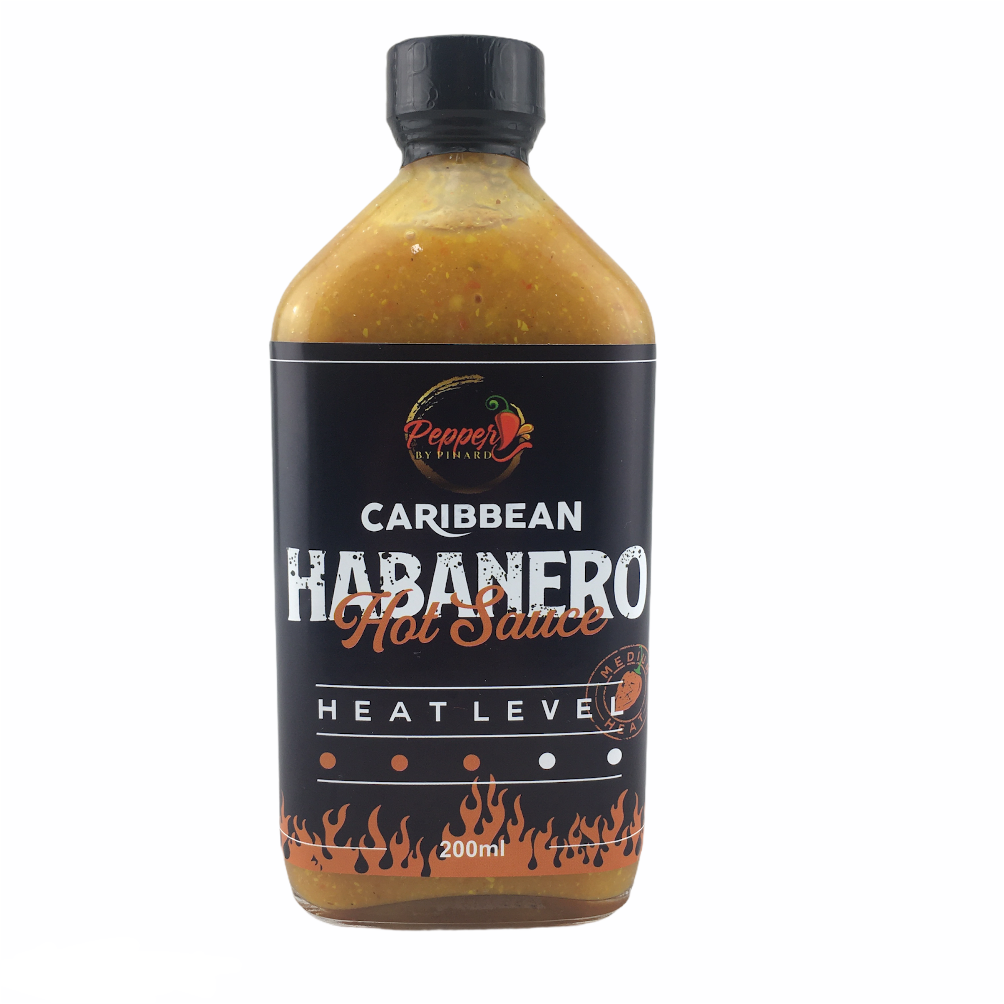 Caribbean Habanero Hot Sauce by Pinard 200ml