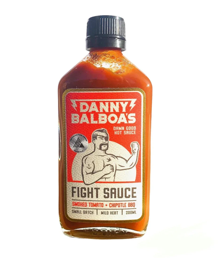 Danny Balboas Fight Sauce Smoked Tomato and Chipotle 200ml - Chile Mojo